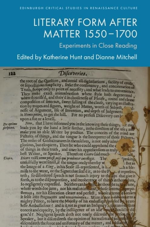 Literary Form After Matter 1550β1700
