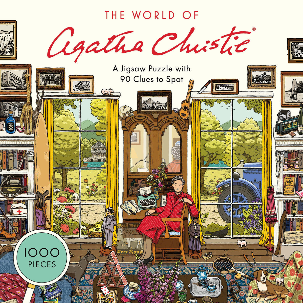 The World of Agatha Christie - 1000 Piece Jigsaw Puzzle
