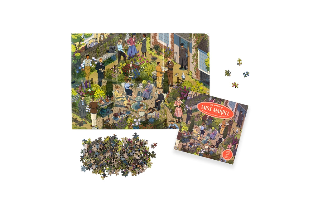 The World of Miss Marple - 1000 Piece Jigsaw Puzzle