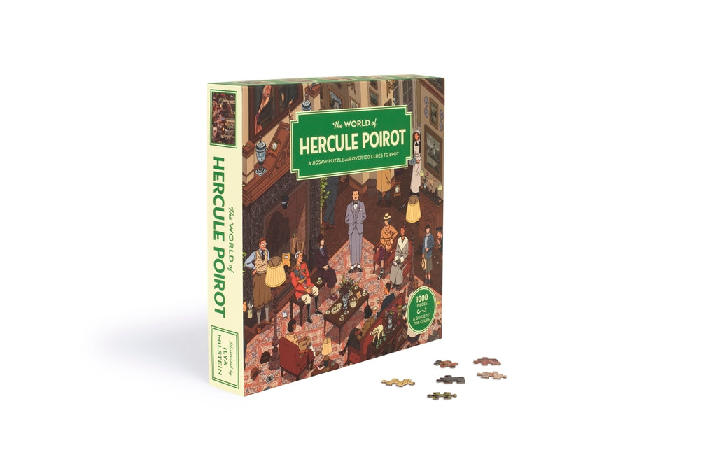 The World of Hercule Poirot - 1000 Piece Jigsaw Puzzle