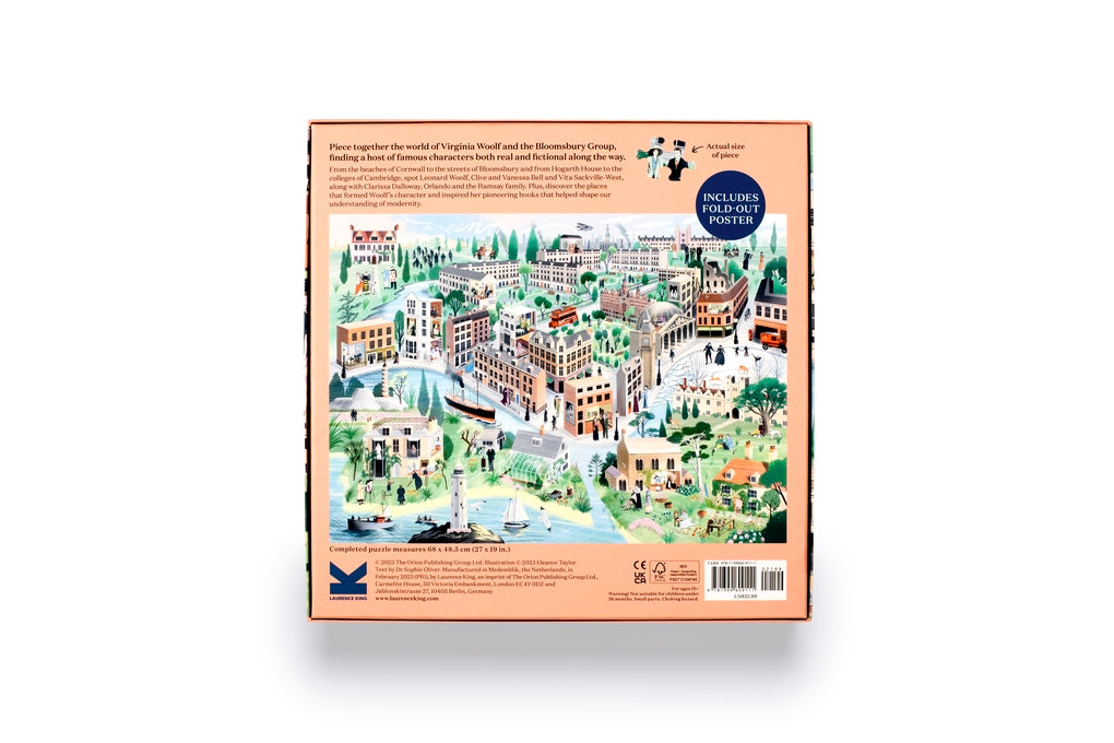 The World of Virginia Woolf - 1000 Piece Jigsaw Puzzle