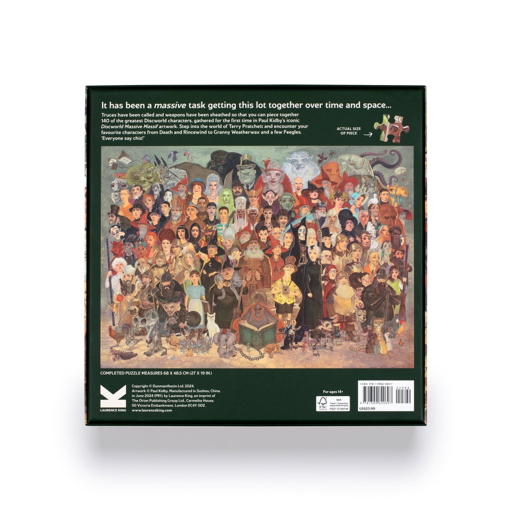 The World of Terry Pratchett - 1000 Piece Jigsaw Puzzle