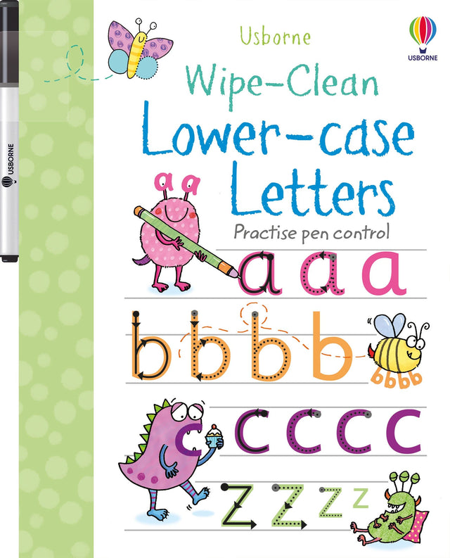 Wipe-clean Lower-case Letters