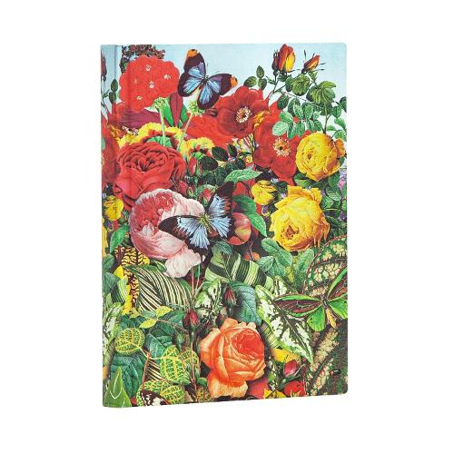 Butterfly Garden Mini Lined Softcover Flexi Journal