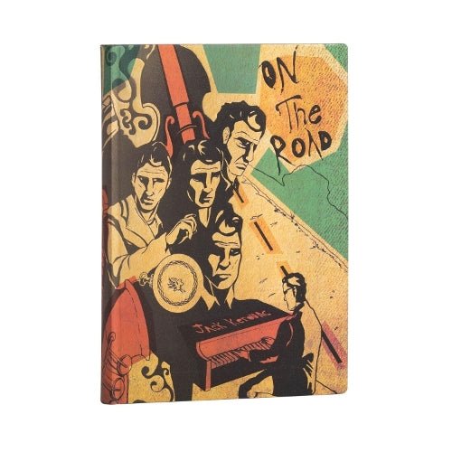 On the Road Midi Lined Softcover Flexi Journal