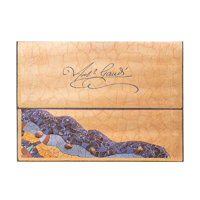 Gaudi, The Manuscript of Reus (Embellished Manuscripts Collection) Document Folder (Wrap Closure)