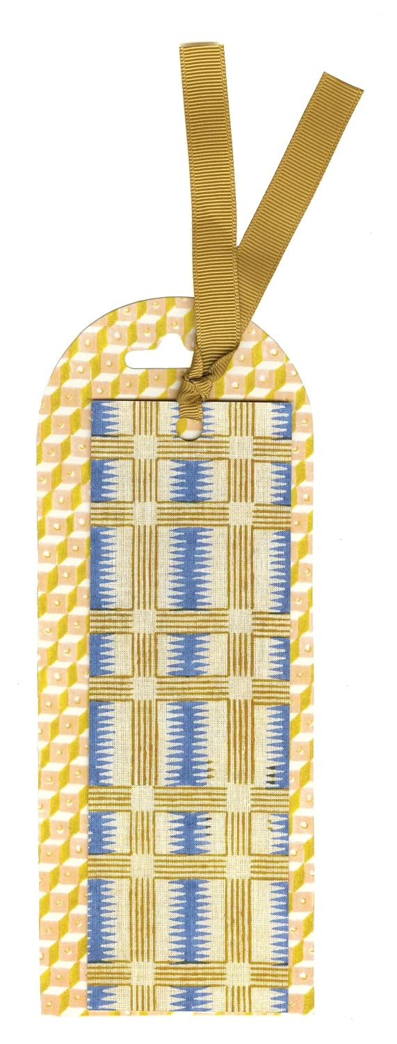 From the Block Shop Studio: Desert Plaid Bookmark