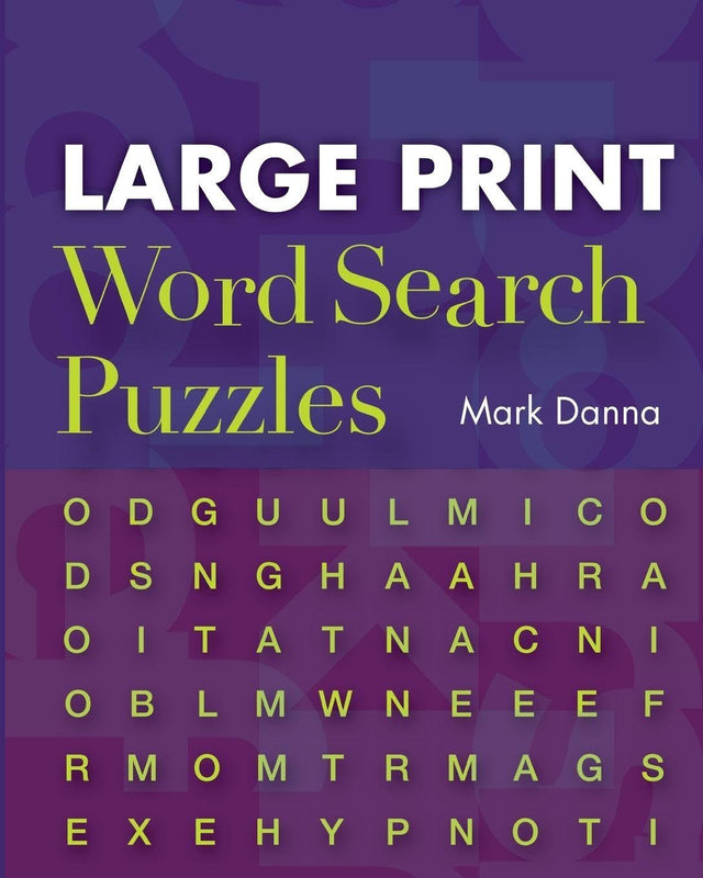 Large Print Word Search Puzzles