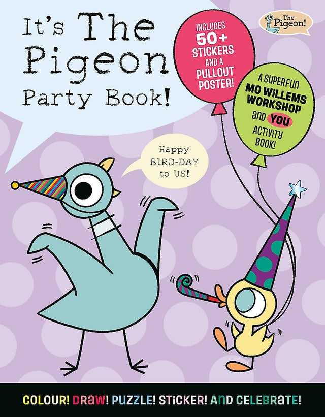 It’s The Pigeon Party Book!