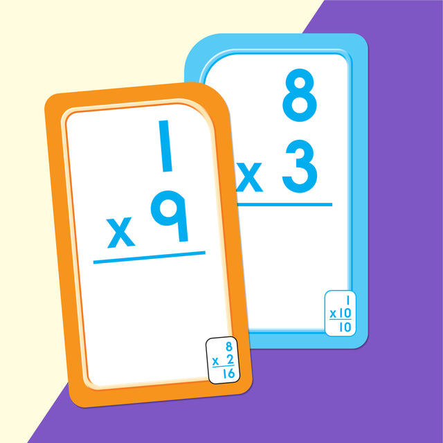 School Zone Flash Cards Multiplication 0-12
