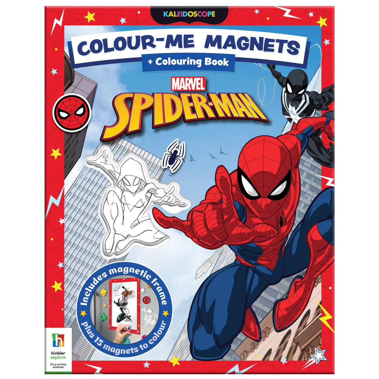 Colour-Me-Magnets Spider-Man