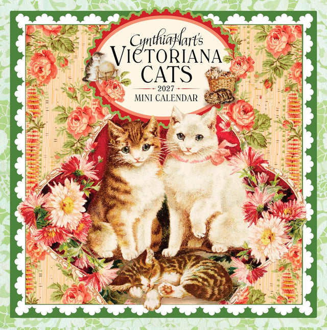 Cynthia Hart's Victoriana Cats Mini Wall Calendar 2027