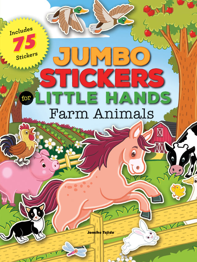 Jumbo Stickers for Little Hands: Farm Animals