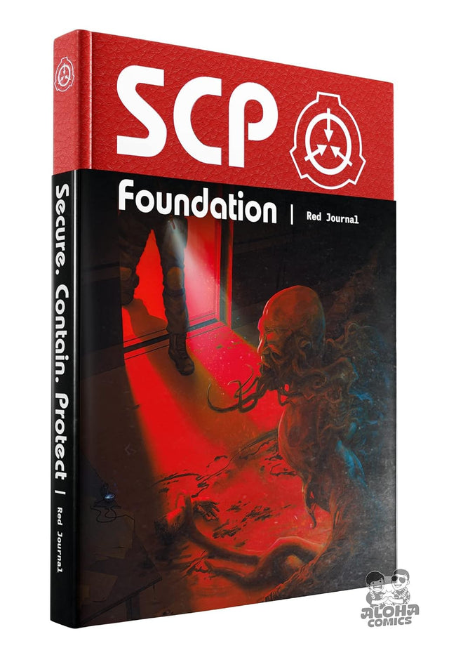 SCP Foundation Artbook Red Journal Hardcover Edition