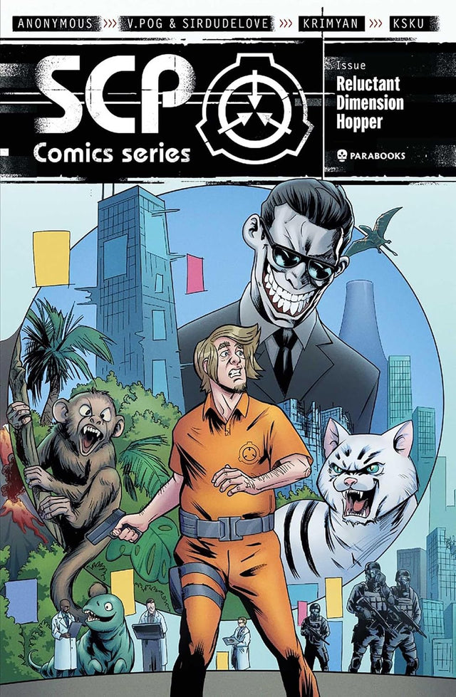 SCP Foundation Comic Book Reluctant Dimension Hopper