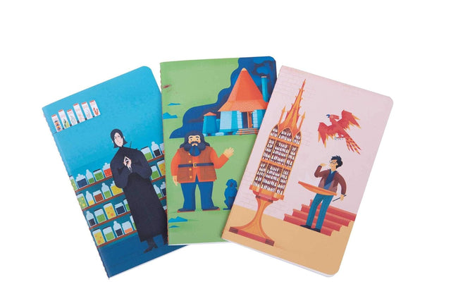 Harry Potter: Exploring Hogwarts Sewn Pocket Notebook Collection