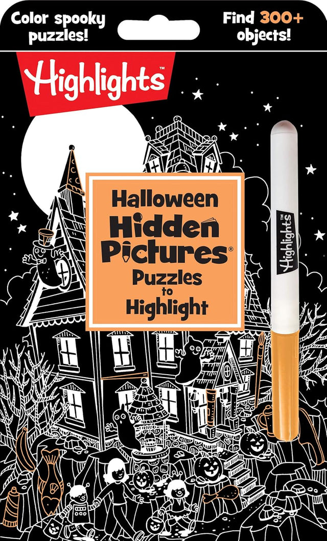 Halloween Hidden Pictures Puzzles to Highlight