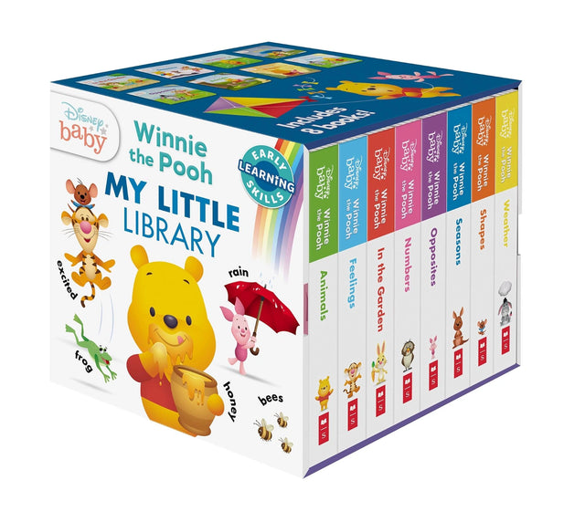 Winnie the Pooh: My Little 8-Book Library Cube (Disney Baby)