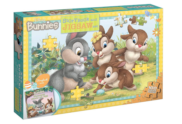Disney Bunnies: Storybook and Jigsaw Set (100 Pieces)