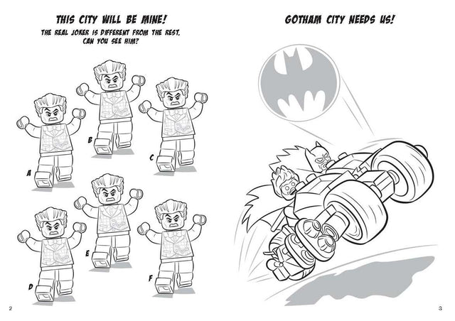 LEGO Batman: Fun to Colour