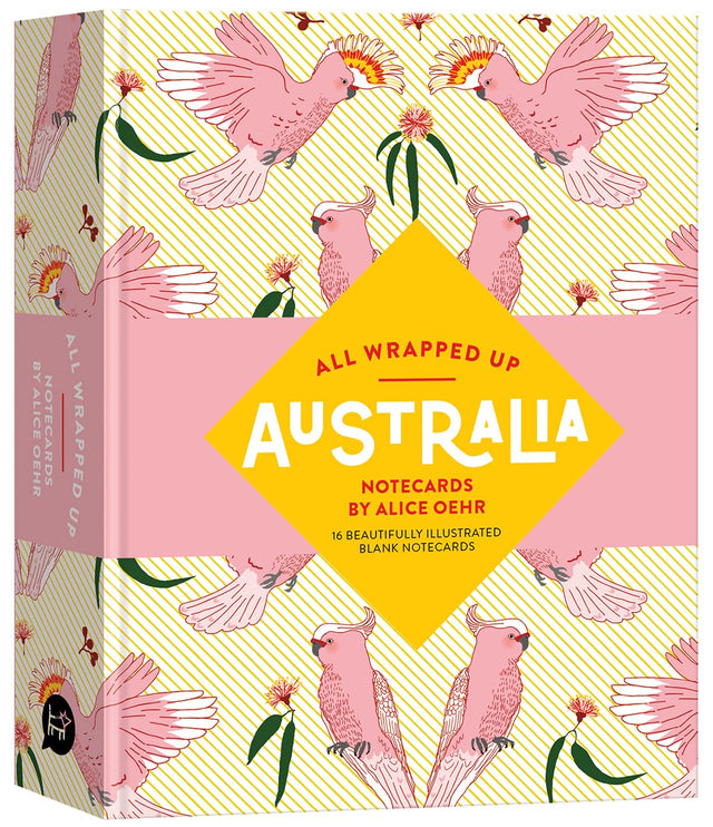 All Wrapped Up: Australia by Alice Oehr Notecards