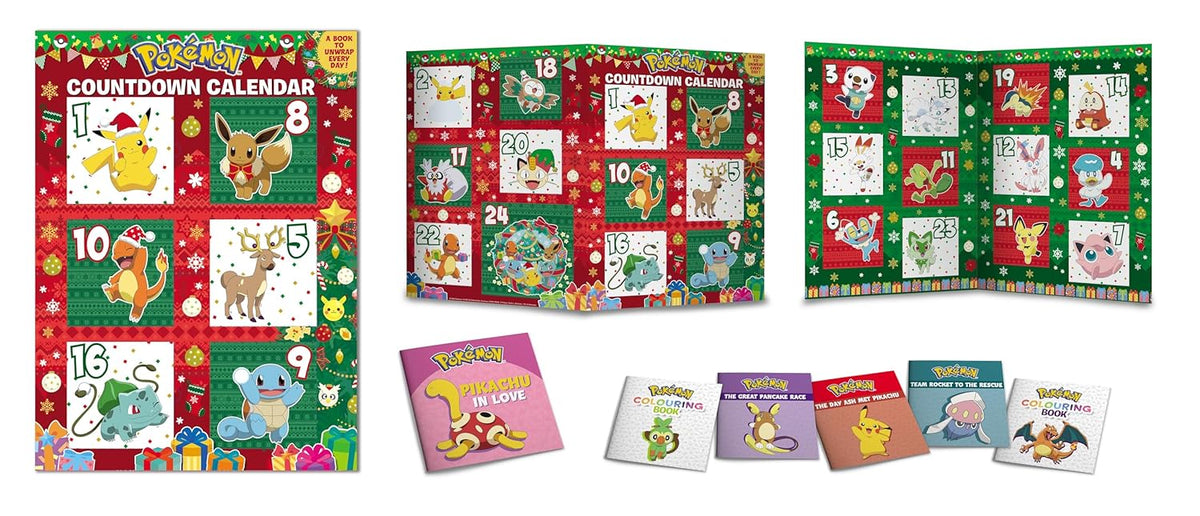 Pokemon Countdown Calendar Book Hero