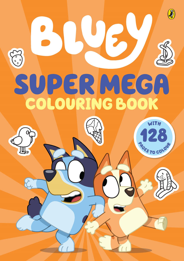 Bluey: Super Mega Colouring Book