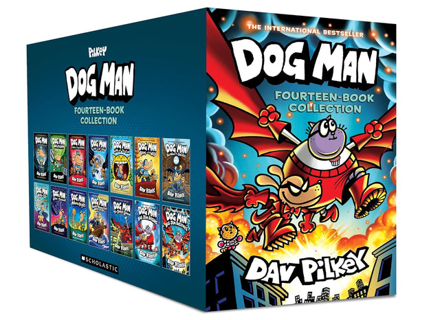 Dog Man: Fourteen-Book Collection