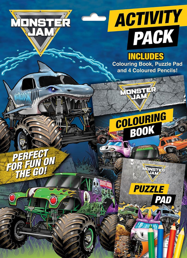 Monster Jam: Activity Pack