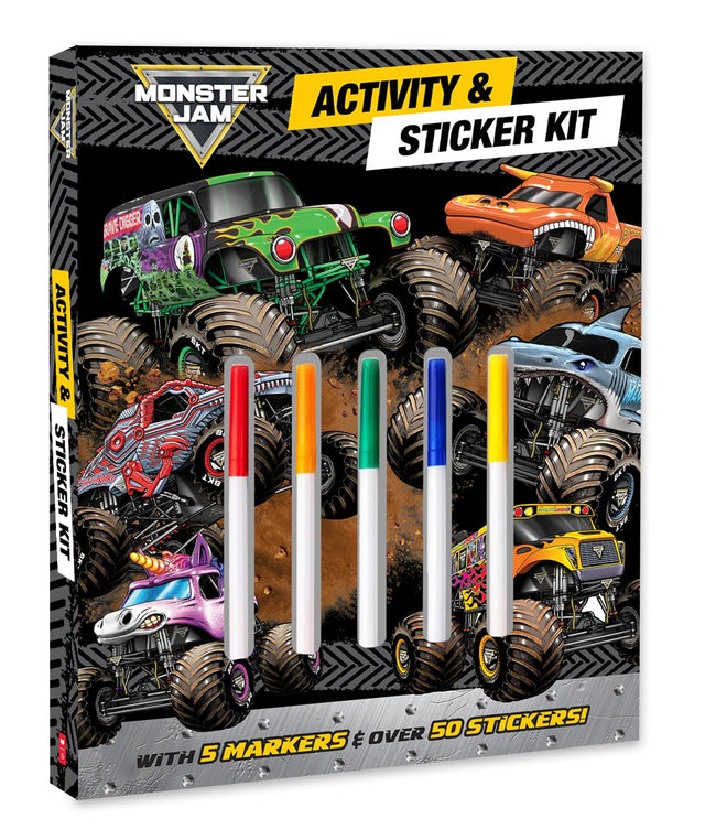 Monster Jam: Activity and Sticker Kit