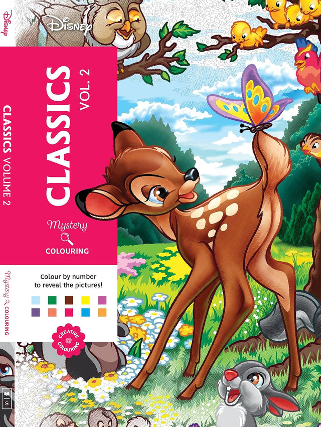 Disney Classics: Mystery Colouring Vol 2. (Colour by Numbers)