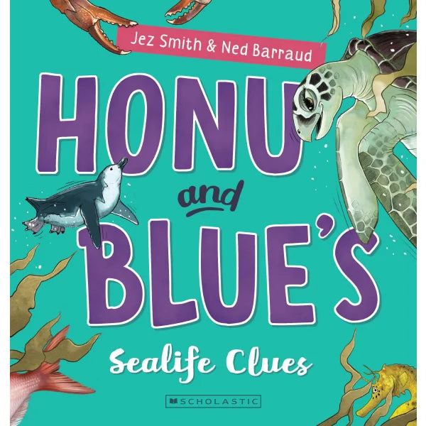 Honu and Blue's Sealife Clues