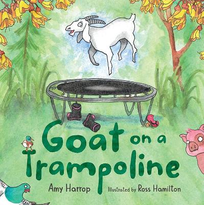 Goat On a Trampoline