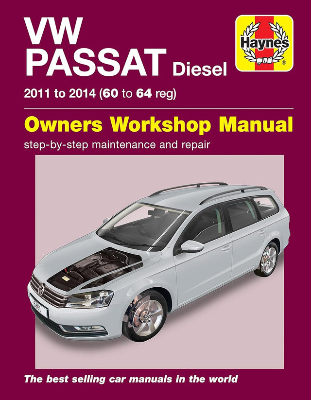 Volkswagen Passat Diesel (11-14) 60 to 64 Haynes Repair Manual