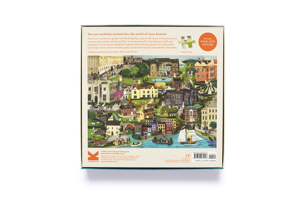 The World of Jane Austen - 1000 Piece Jigsaw Puzzle
