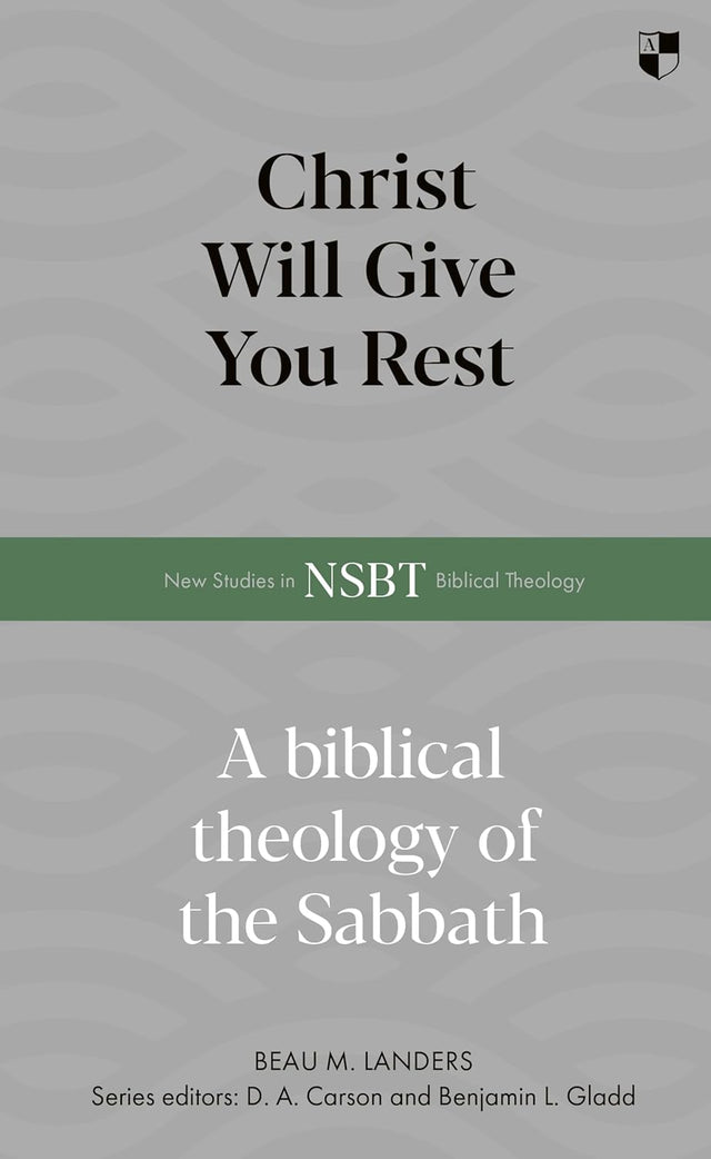 Christ Will Give You Rest