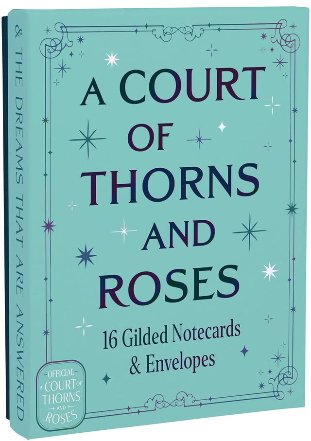 A Court of Thorns and Roses Official Gilded Notecards