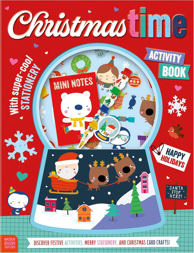 Christmas time: Sticker Activity Book