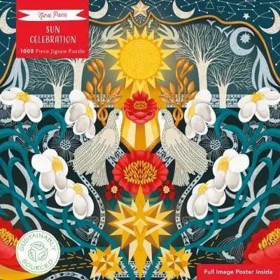 Adult Sustainable Jigsaw Puzzle Nina Pace: Sun Celebration