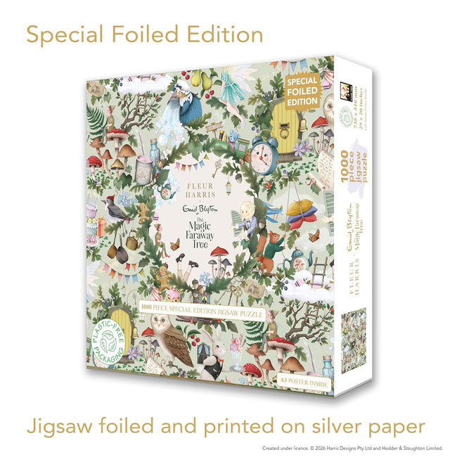 Special Edition Adult Foiled Jigsaw Puzzle Enid Blyton & Fleur Harris: The Magic Faraway Tree