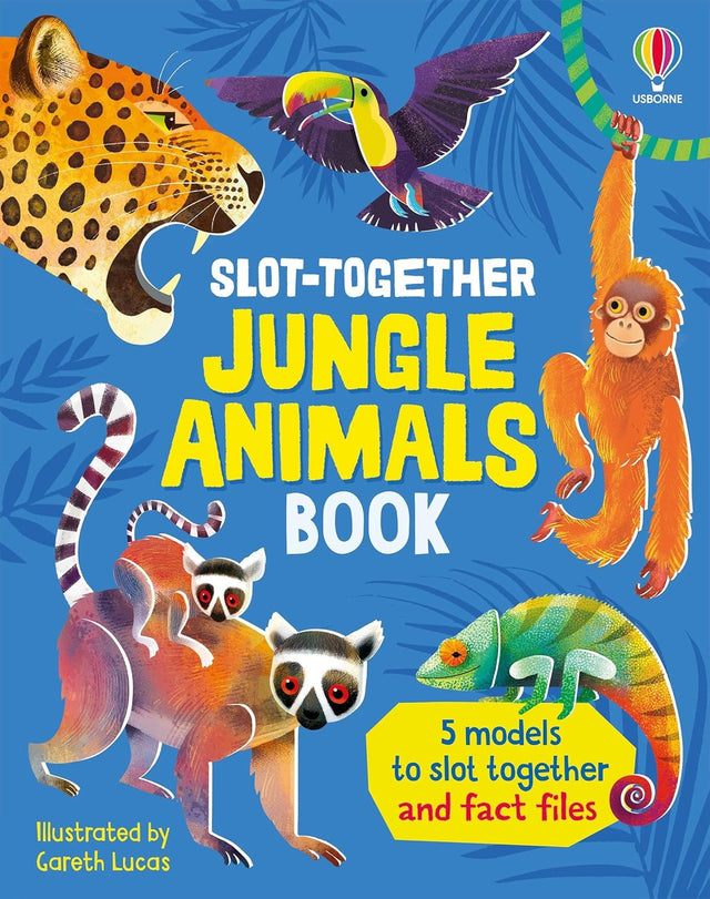 Slot-Together Jungle Animals Book