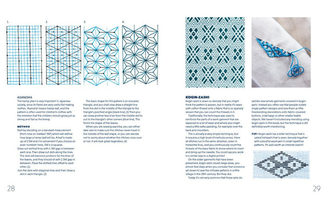 Mending with Sashiko