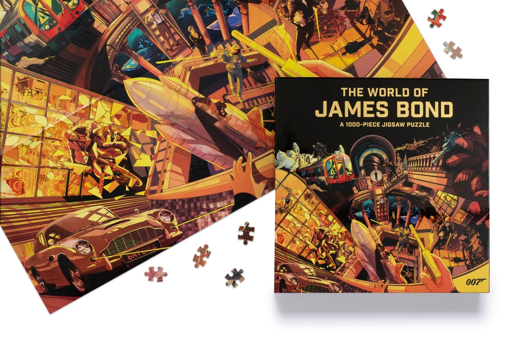 The World of James Bond - 1000 Piece Jigsaw Puzzle