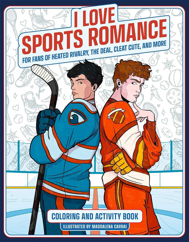 I Love Sports Romance Coloring and Activity Book