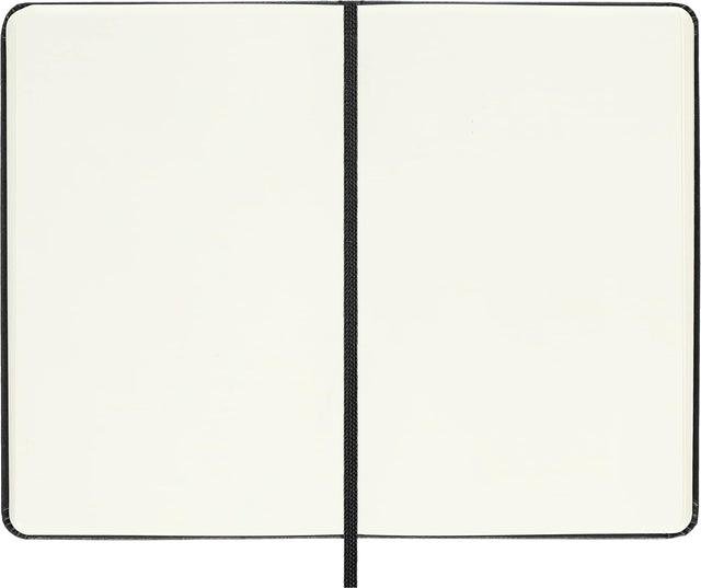 Moleskine Pocket Plain Hardcover Notebook Black