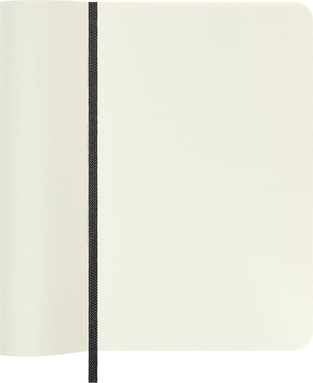 Moleskine Soft Cover Pocket Plain Notebook Black