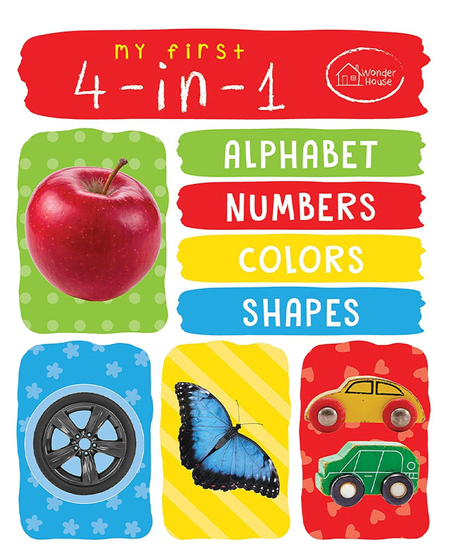 My First 4 in 1 Alphabet Numbers Colours Shapes