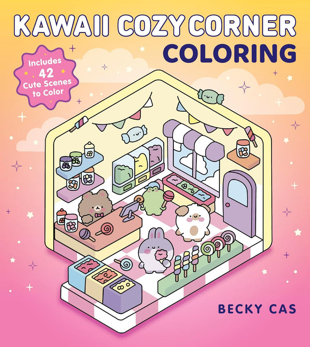 Kawaii Cozy Corner Coloring