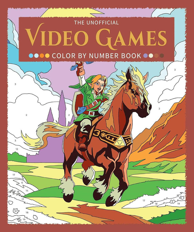 The Unofficial Video Games Color by Number Book