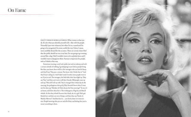 Marilyn: The Lost Photographs . The Last Interview